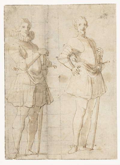 常任将校の 2 つの研究 作： Peter Paul Rubens (possibly)