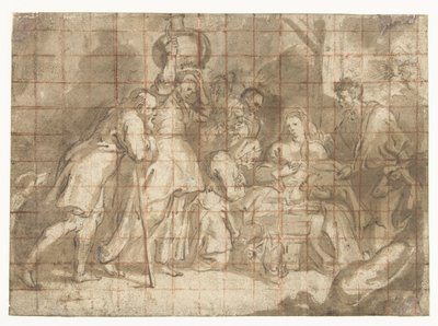 羊飼いの礼拝 作： Peter Paul Rubens (school of)