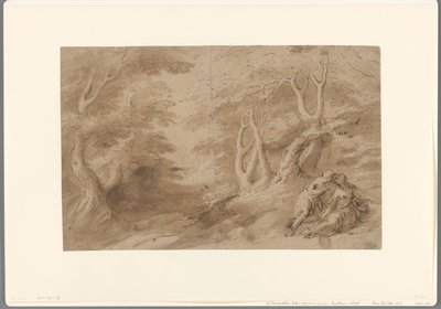 愛するカップルのいる風景 作： Peter Paul Rubens (school of)