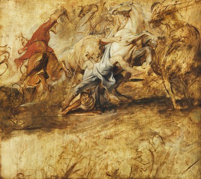 ライオンハント、 作： Peter Paul Rubens