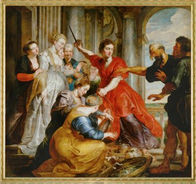 リコメデスの娘の間のアキレス 作： Peter Paul Rubens