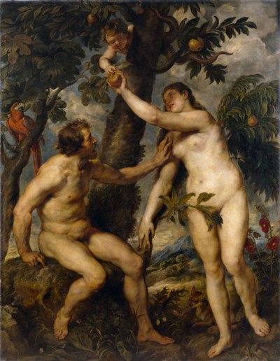アダムとイブ 作： Peter Paul Rubens