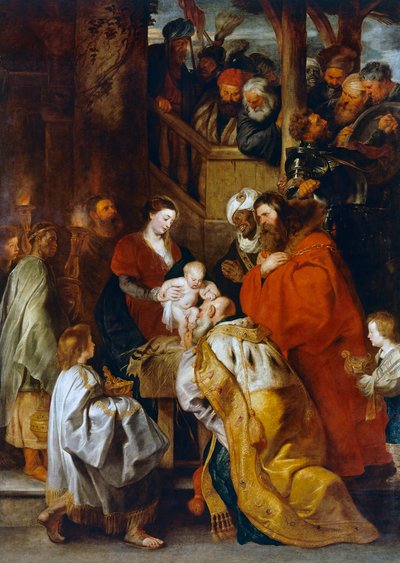 マギの崇拝（油彩・キャンバス 作： Peter Paul Rubens