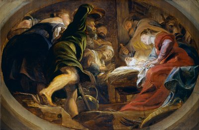 羊飼いの礼拝」（油彩・キャンバス 作： Peter Paul Rubens