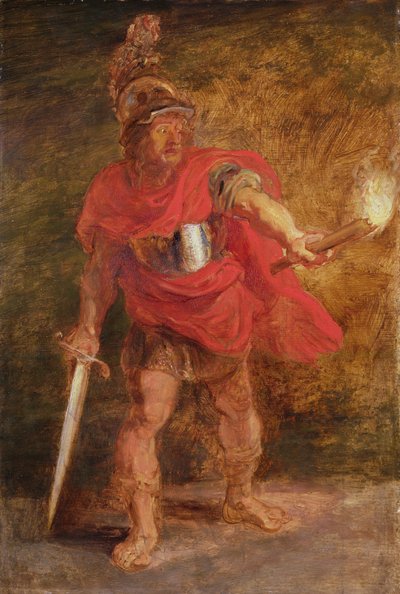 冥界のアイネイアス（油彩・パネル） 作： Peter Paul Rubens
