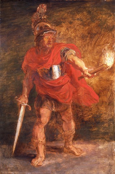冥界のアエネアス、c1600-1640。 作： Peter Paul Rubens