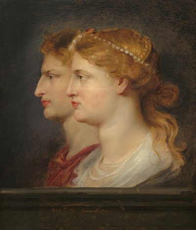 アグリッピナとゲルマニクス、c。 1614 作： Peter Paul Rubens