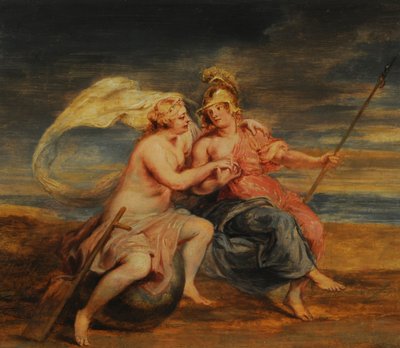 幸運と美徳の寓意（油彩・板） 作： Peter Paul Rubens