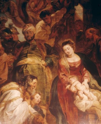 王たちの礼拝 作： Peter Paul Rubens