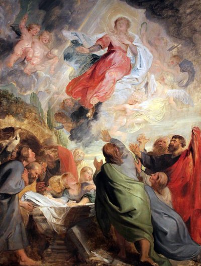 聖母の被昇天 作： Peter Paul Rubens