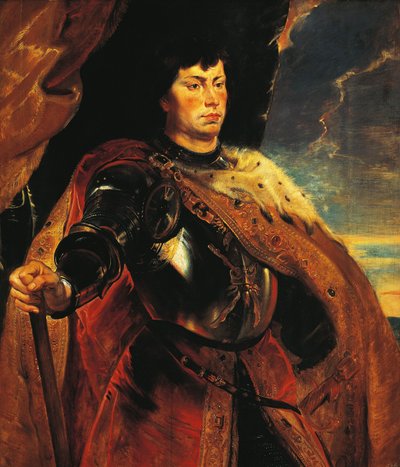 オーストリア、ウィーン、ブルゴーニュ公チャールズ・ザ・ラッシュ（1433-1477）の肖像 作： Peter Paul Rubens