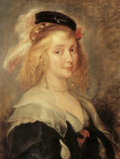 エレーヌ・フォーメントの肖像 作： Peter Paul Rubens