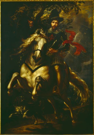 馬に乗ったジョバンニカルロドリアの肖像画 作： Peter Paul Rubens
