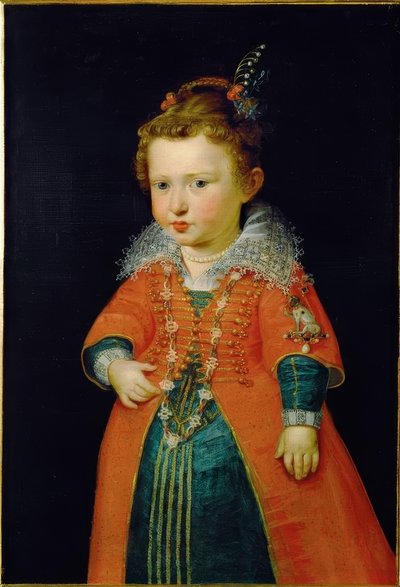 2歳の時の肖像 作： Peter Paul Rubens