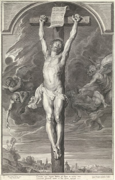 十字架につけられたキリスト 作： Peter Paul Rubens