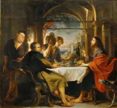 エマオのキリスト 作： Peter Paul Rubens