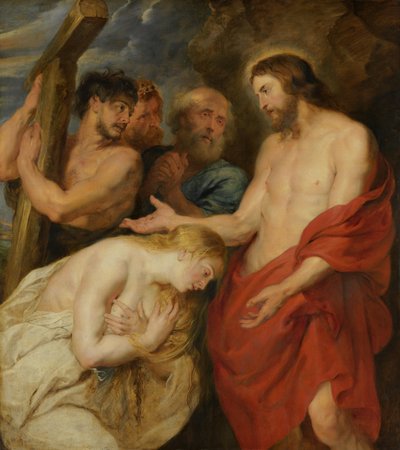 キリストと悔い改めた罪人たち 作： Peter Paul Rubens