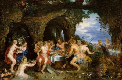 Acheloosのお祭り。 1615年頃 作： Peter Paul Rubens