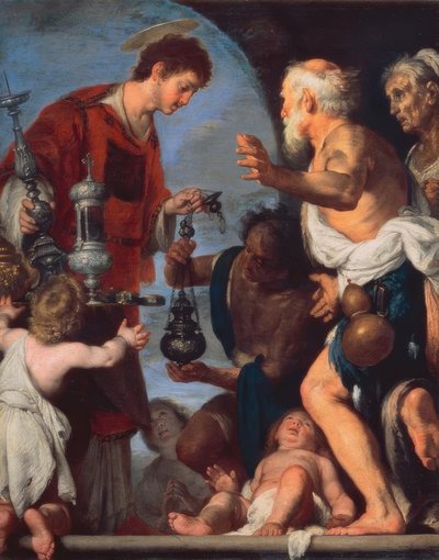 聖リヴィヌスの殉教 作： Peter Paul Rubens