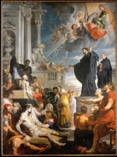 セントフランシスザビエルの奇跡 作： Peter Paul Rubens