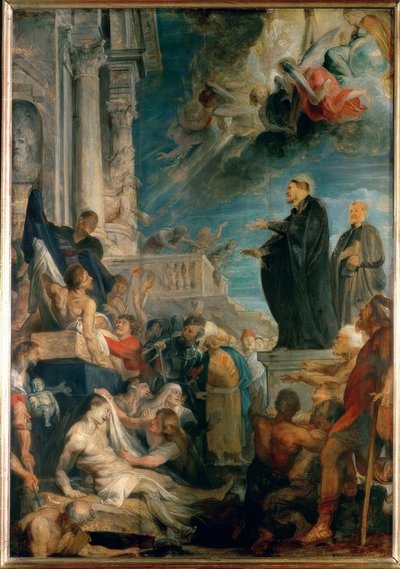 セントフランシスザビエルの奇跡 作： Peter Paul Rubens
