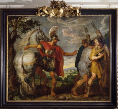 デシウスM.、別れ-ルーベンスによる絵画 作： Peter Paul Rubens