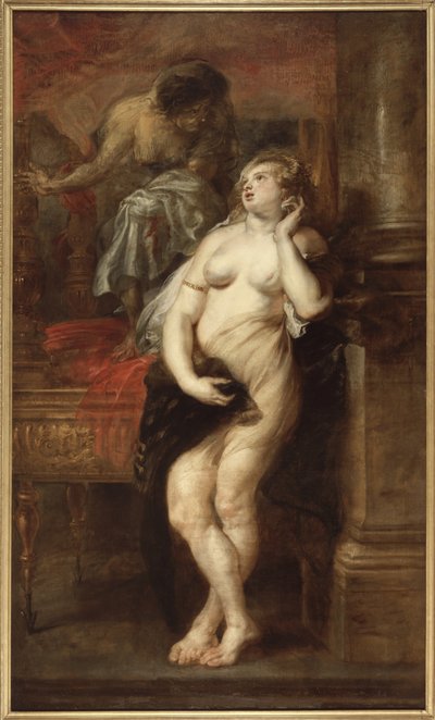 怒りに誘惑されたデイアニラ、1638年頃 作： Peter Paul Rubens