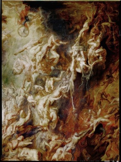 のろわれたの崩壊 作： Peter Paul Rubens