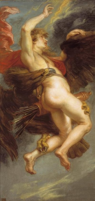 ガニメデの強盗 作： Peter Paul Rubens