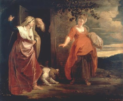 ハガルの出発 作： Peter Paul Rubens
