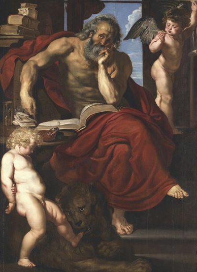 聖ジェローム 作： Peter Paul Rubens