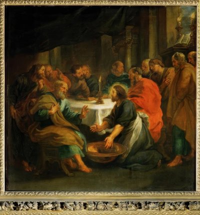 足洗い 作： Peter Paul Rubens