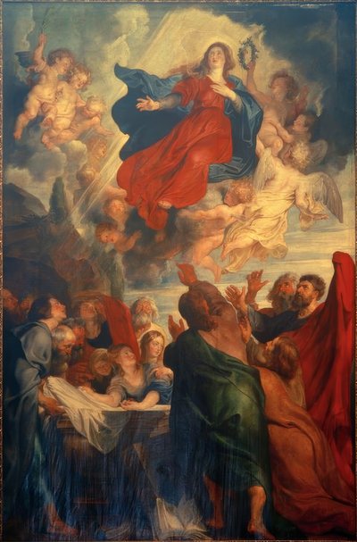 メアリーの被昇天 作： Peter Paul Rubens