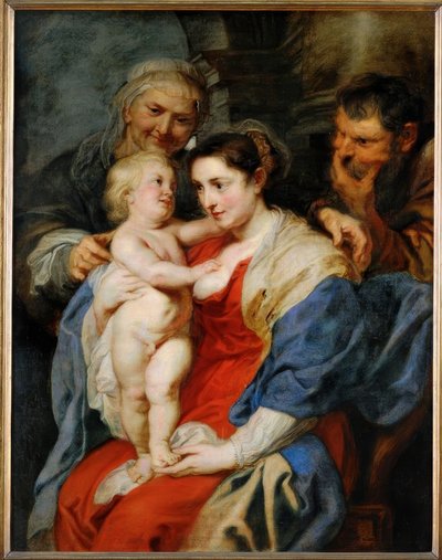 聖アンナの聖家族 作： Peter Paul Rubens
