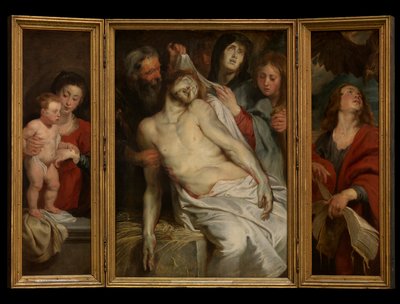 Epitáfio de Jan Michielsen e sua esposa Maria Maes 作： Peter Paul Rubens