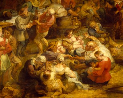 ペーテル・パウル・ルーベンス（1577-1640）作「フェア」、詳細 作： Peter Paul Rubens