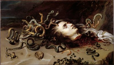メデューサの首、1618年 作： Peter Paul Rubens