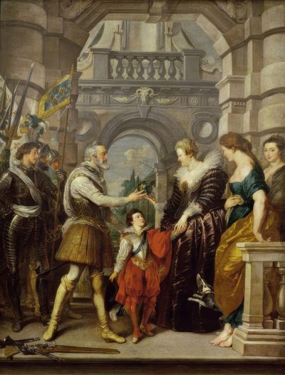 ハインリッヒIV 作： Peter Paul Rubens