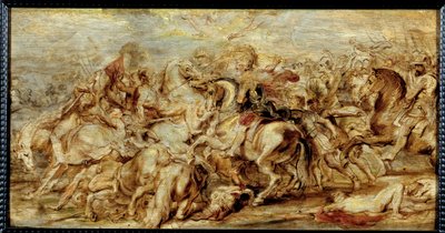 ヘンリー4世、イヴリーの戦いに臨む 作： Peter Paul Rubens