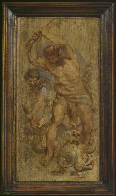 ヘラクレスがヒドラを殺すc.1639 作： Peter Paul Rubens