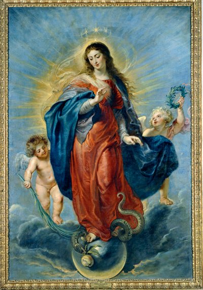 無原罪の御宿り（絵画） 作： Peter Paul Rubens