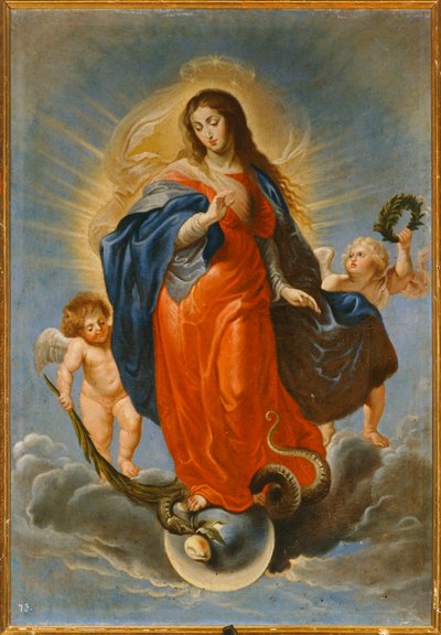 無原罪受胎 作： Peter Paul Rubens