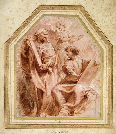 エレミヤがネリアの子バルークに神の言葉を口述する 作： Peter Paul Rubens