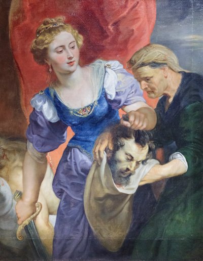 ジュディスとホロフェルネス 作： Peter Paul Rubens