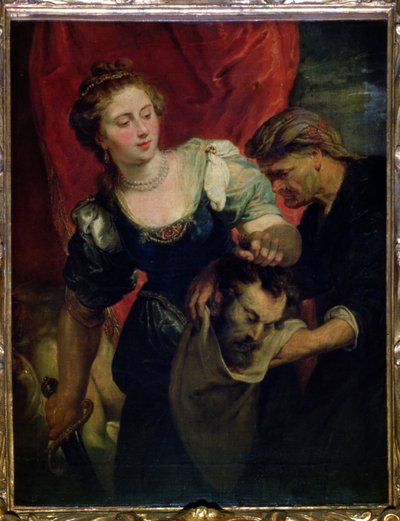 ホロフェルネスの頭を持つジュディス 作： Peter Paul Rubens