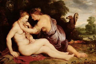 木星とカリスト、1613 作： Peter Paul Rubens