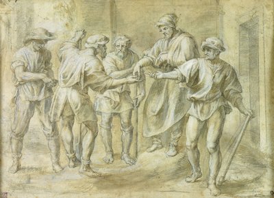 アンドレア・デル・サルトの後のワインメーカーの寓話、 作： Peter Paul Rubens