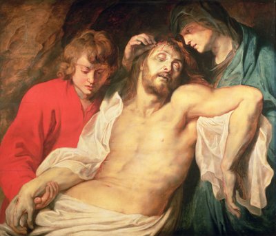 聖母と聖ヨハネによるキリストの嘆き 作： Peter Paul Rubens