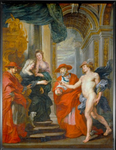 アングレーム条約（キャンバスに描かれた絵画） 作： Peter Paul Rubens