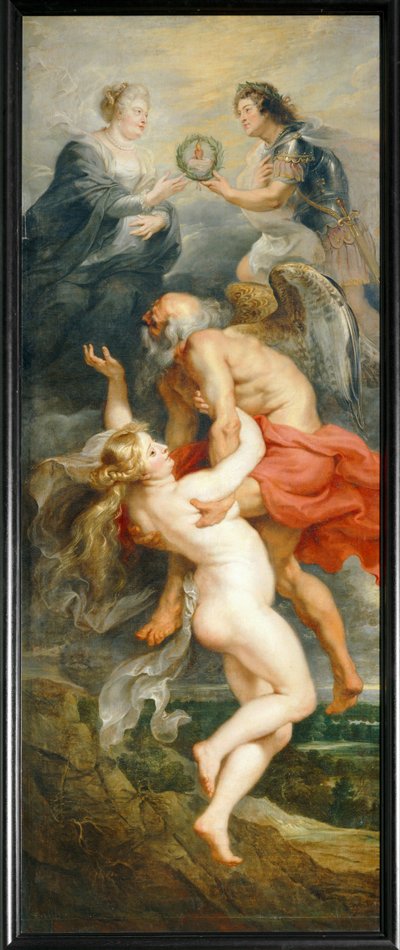 Le Triomphe de la verite, ou La parfaite et sincère union de la reine-mère et de son fils ... 作： ピーター・ポール・ルーベンス